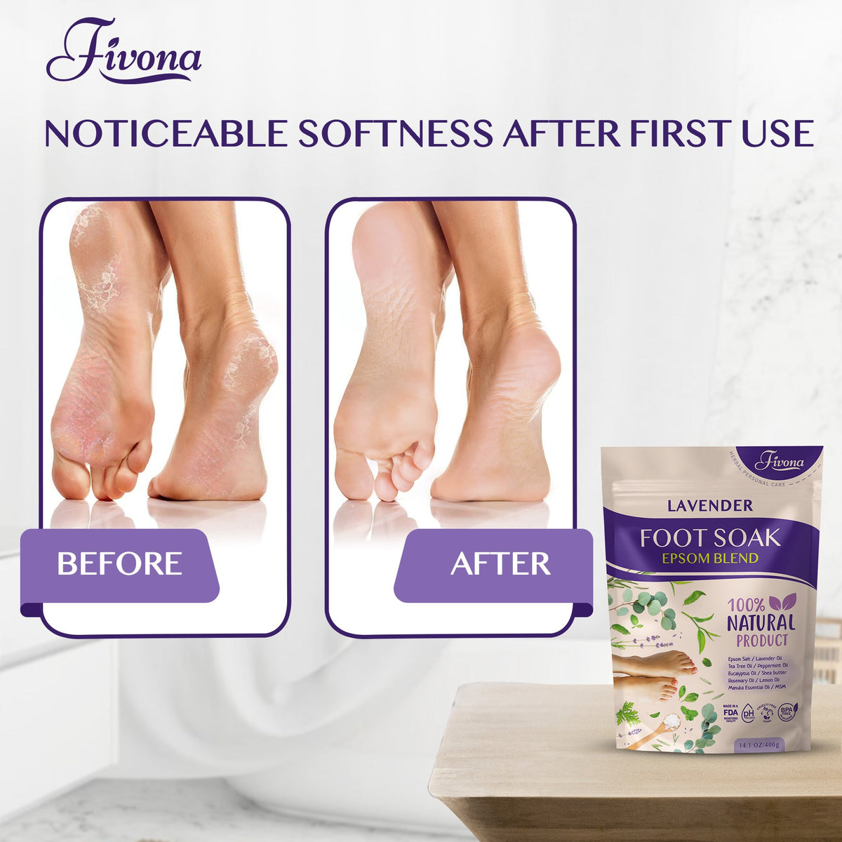 Foot Soak Blend with Lavender 14.1oz