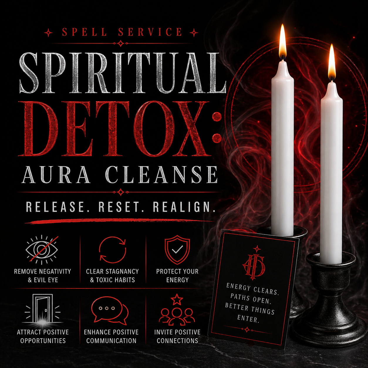 Spiritual Detox: Aura Cleanse Spell Service