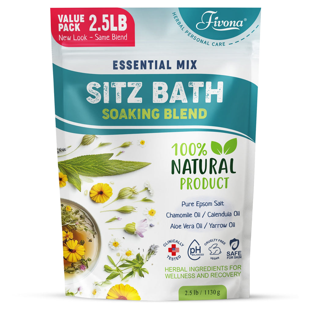 Essential Mix Sitz Bath Soak Blend | 40oz