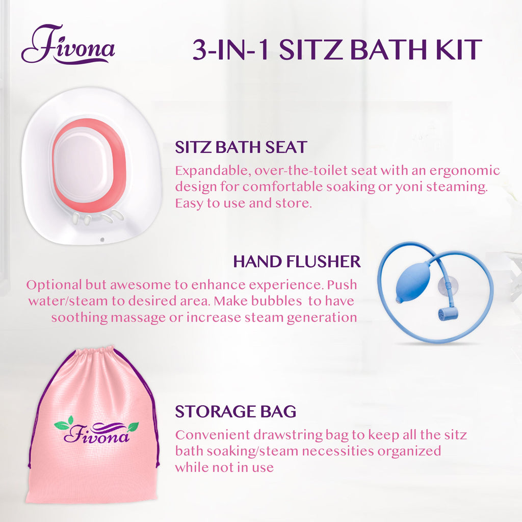 3 in 1 Sitz Bath Soaking Kit