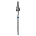 CARBIDE NAIL DRILL BIT FOR LEFT-HANDED USERS, "CONE" BLUE EXPERT, HEAD DIAMETER 6/ 14MM (FT73B060/14) (#206)-STALEKS™