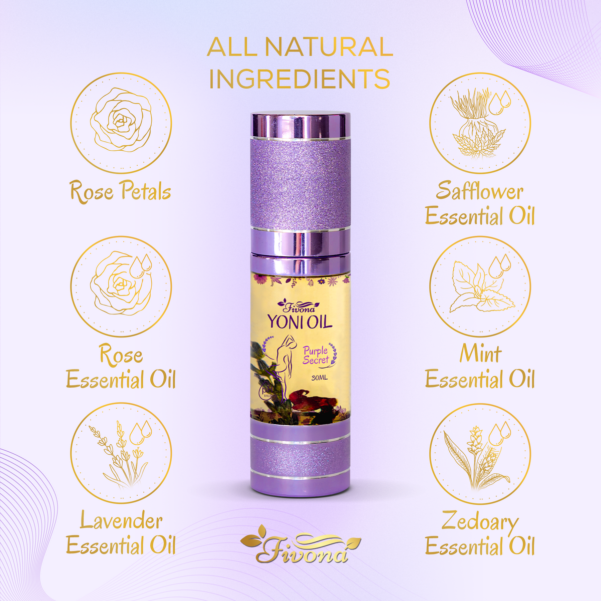 Yoni Oil | Purple Secret | 30ml