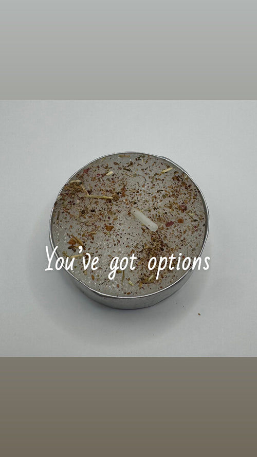 "You've Got Options" Spell Candle