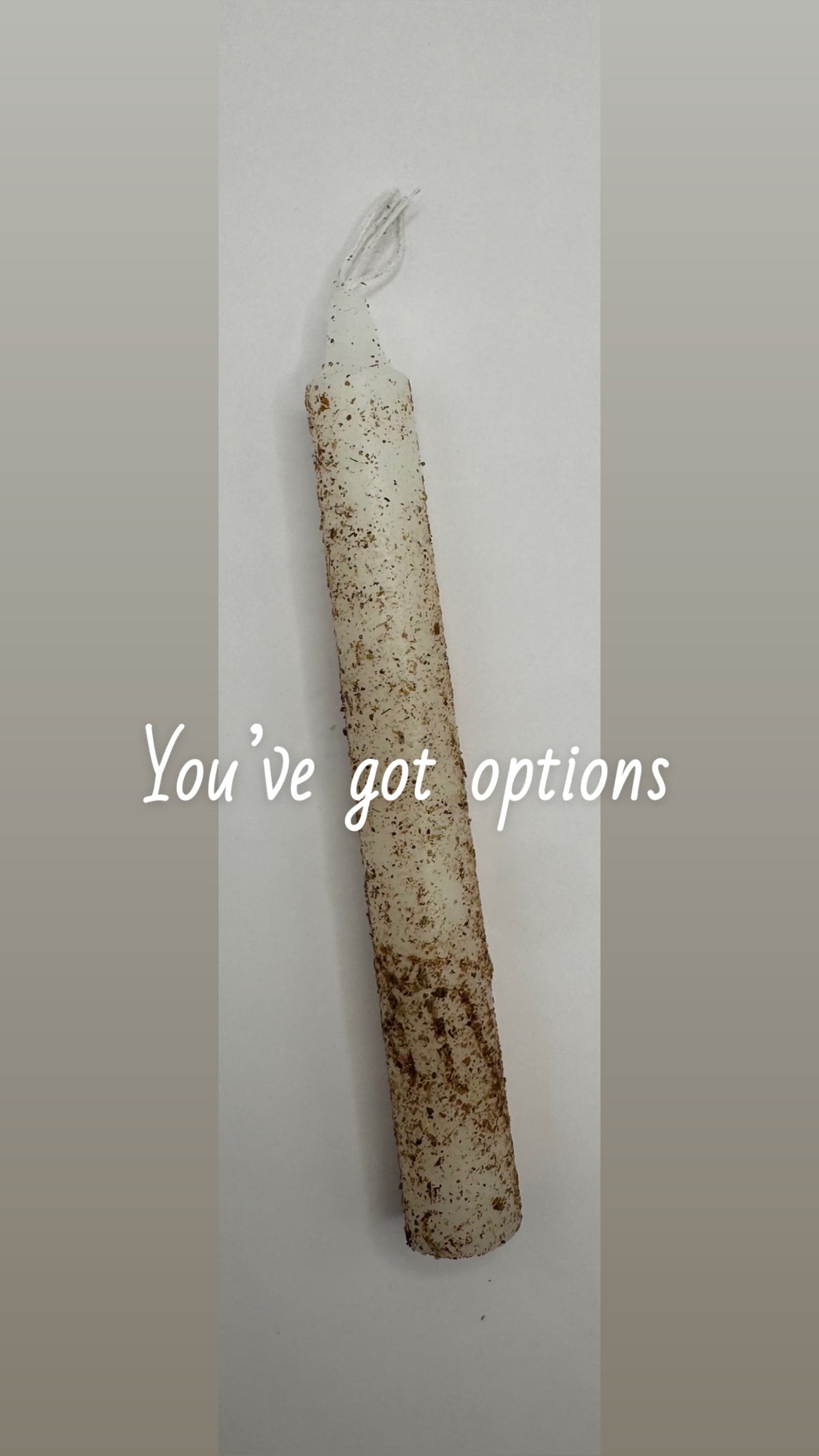 "You've Got Options" Spell Candle