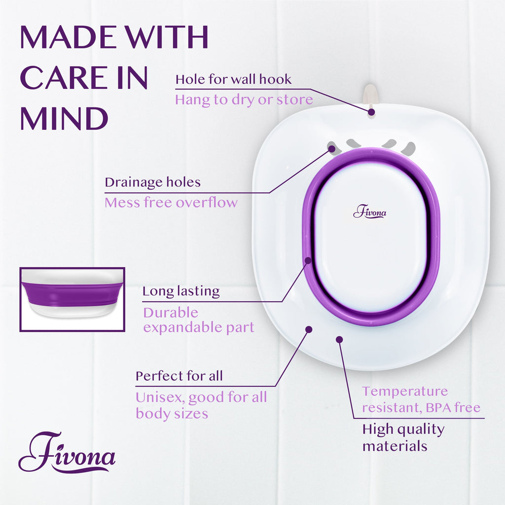 Expandable Sitz Bath & Steam Seat