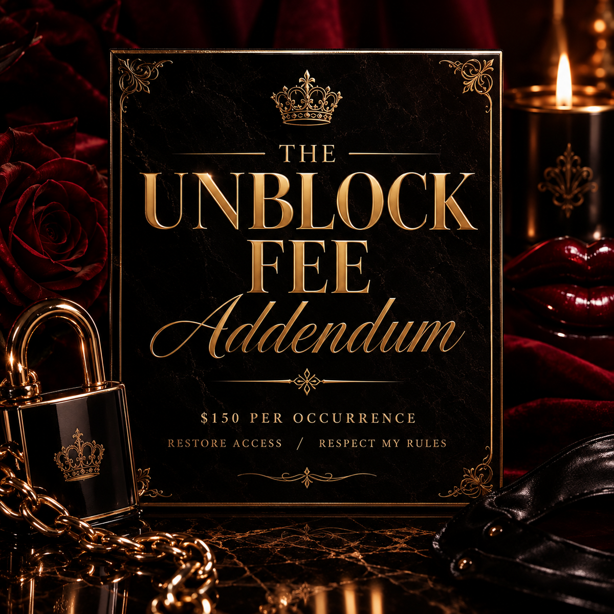 Unblock Fee