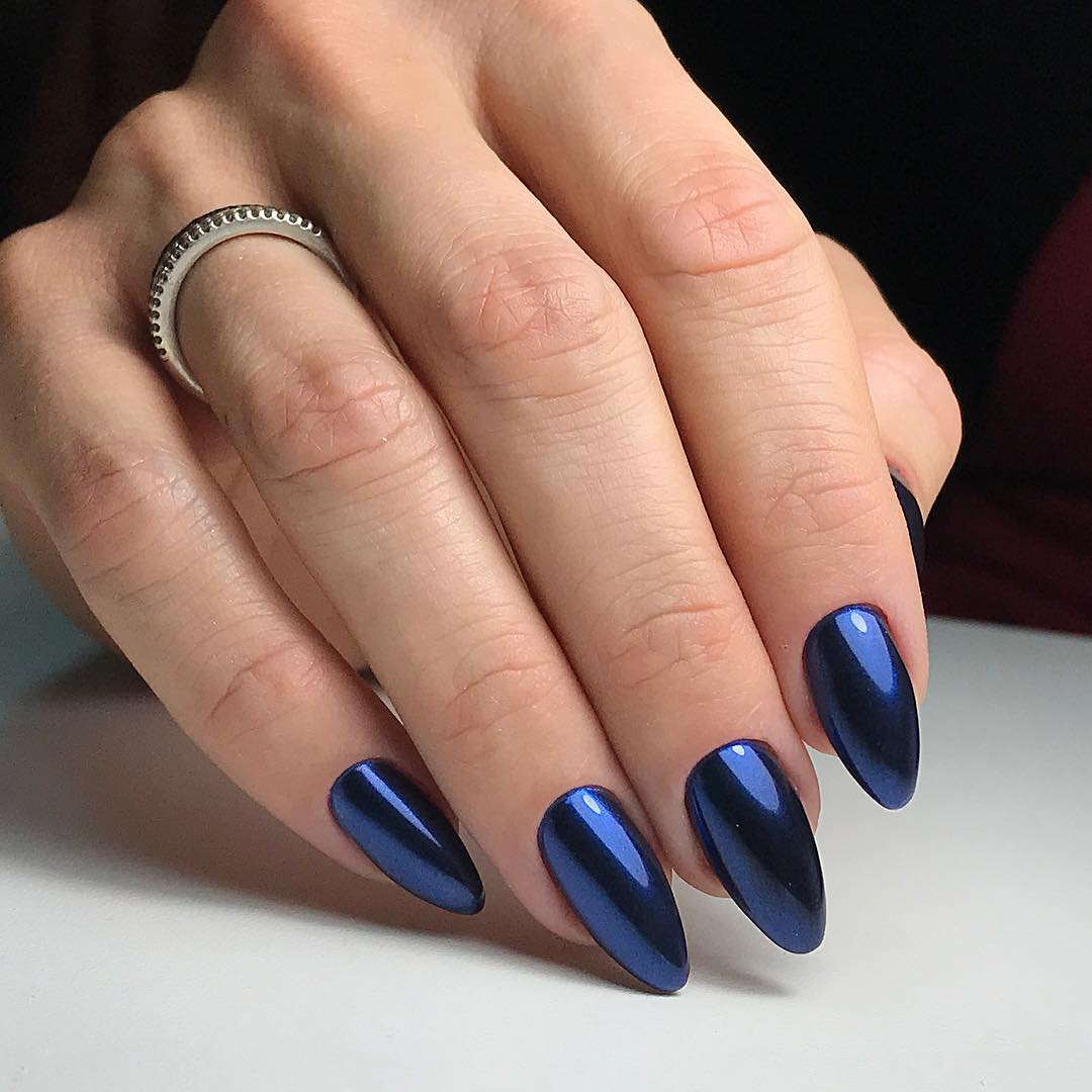 Akzentz - Gel-Play Pearlescent Powder - Sapphire, 1g