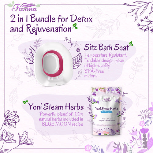 2 in 1 Yoni Steaming Kit