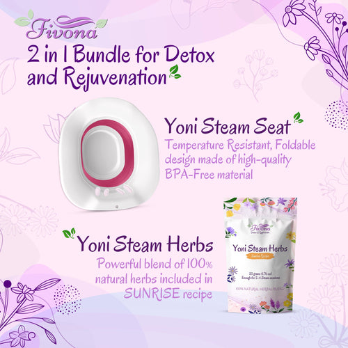 2 in 1 Yoni Steaming Kit