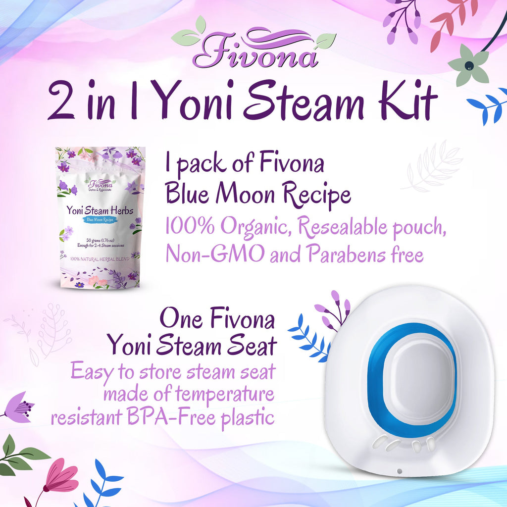 2 in 1 Yoni Steaming Kit
