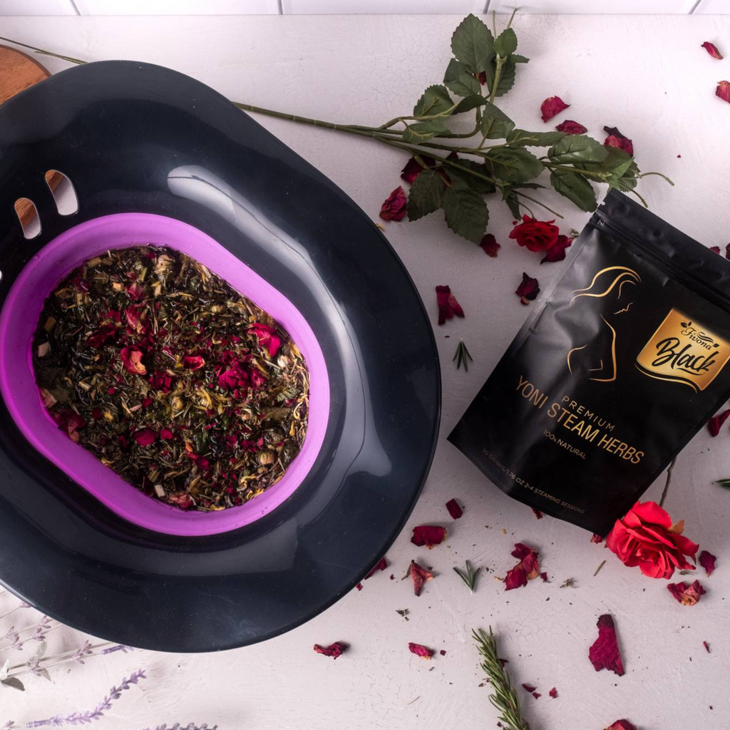 3 in 1 Yoni Steaming Kit | Premium Black Edition