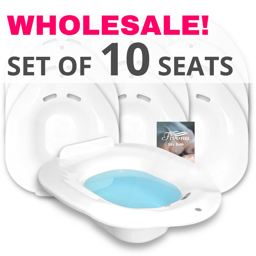 Wholesale - Set of 10 or 20 Seats for Sitz Bath Soaking and Yoni Steaming Bulk Offer
