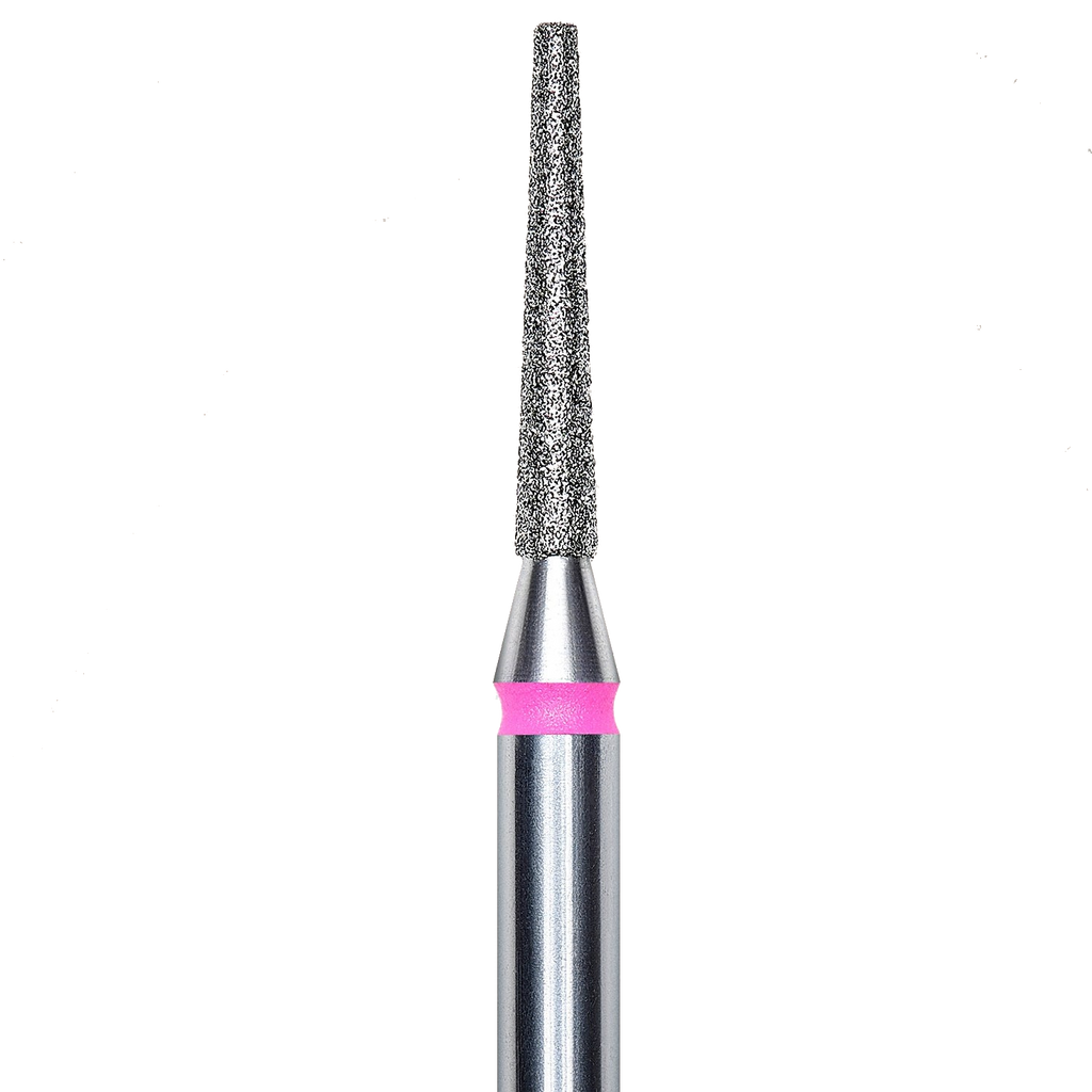 DIAMOND NAIL DRILL BIT, "FRUSTUM", RED, HEAD DIAMETER 1.6/10MM (FA70R016/10) - STALEKS™