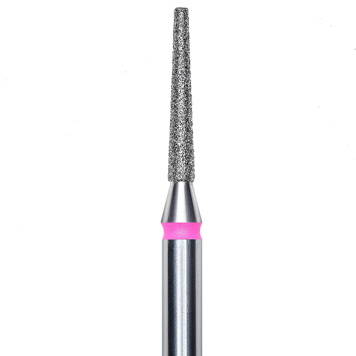 DIAMOND NAIL DRILL BIT, "FRUSTUM", RED, HEAD DIAMETER 1.6/10MM (FA70R016/10) - STALEKS™