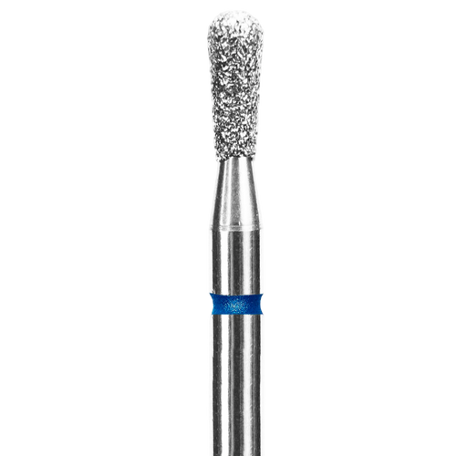 DIAMOND NAIL DRILL BIT, "MATCH", BLUE, HEAD DIAMETER 2.3 MM / WORKING PART 5 MM (FA120B023/5) - STALEKS™
