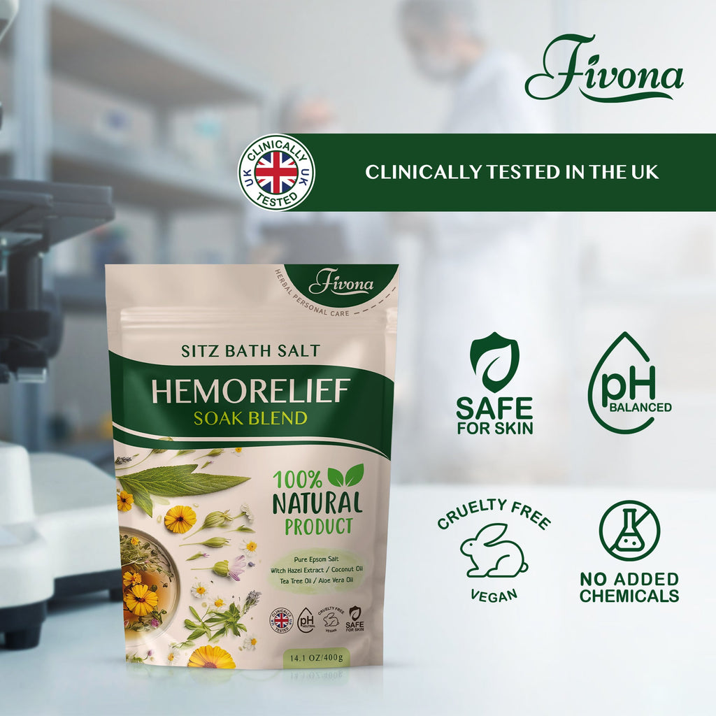 Fivona Hemorelief Sitz Bath Soak Blend | 14.1oz