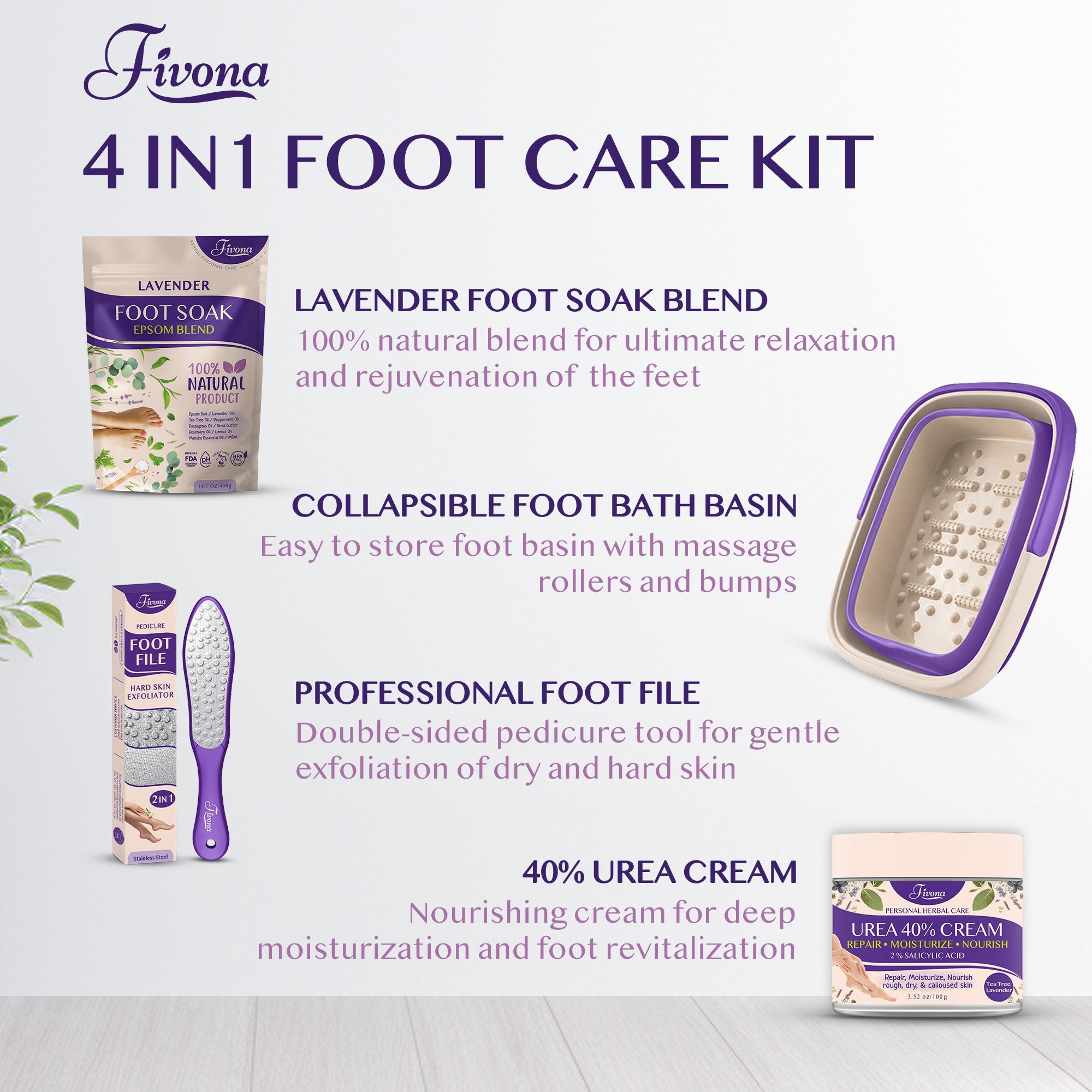 Foot Care Kit 4 in 1