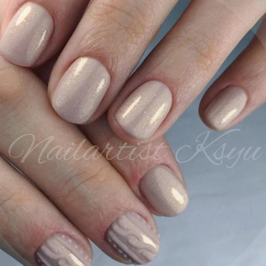 Luxio - Effects Gold Shimmer Top Gel