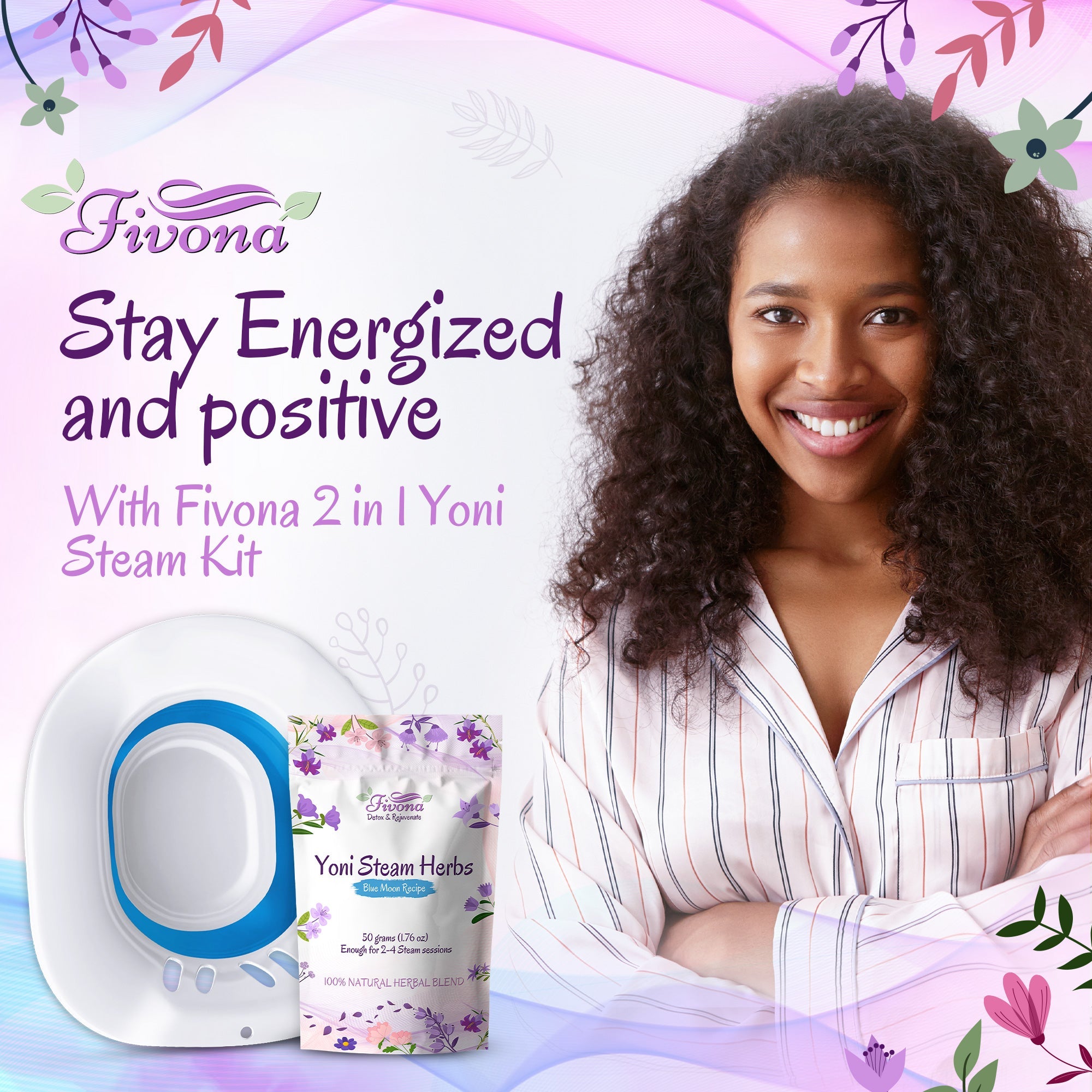 2 in 1 Yoni Steaming Kit