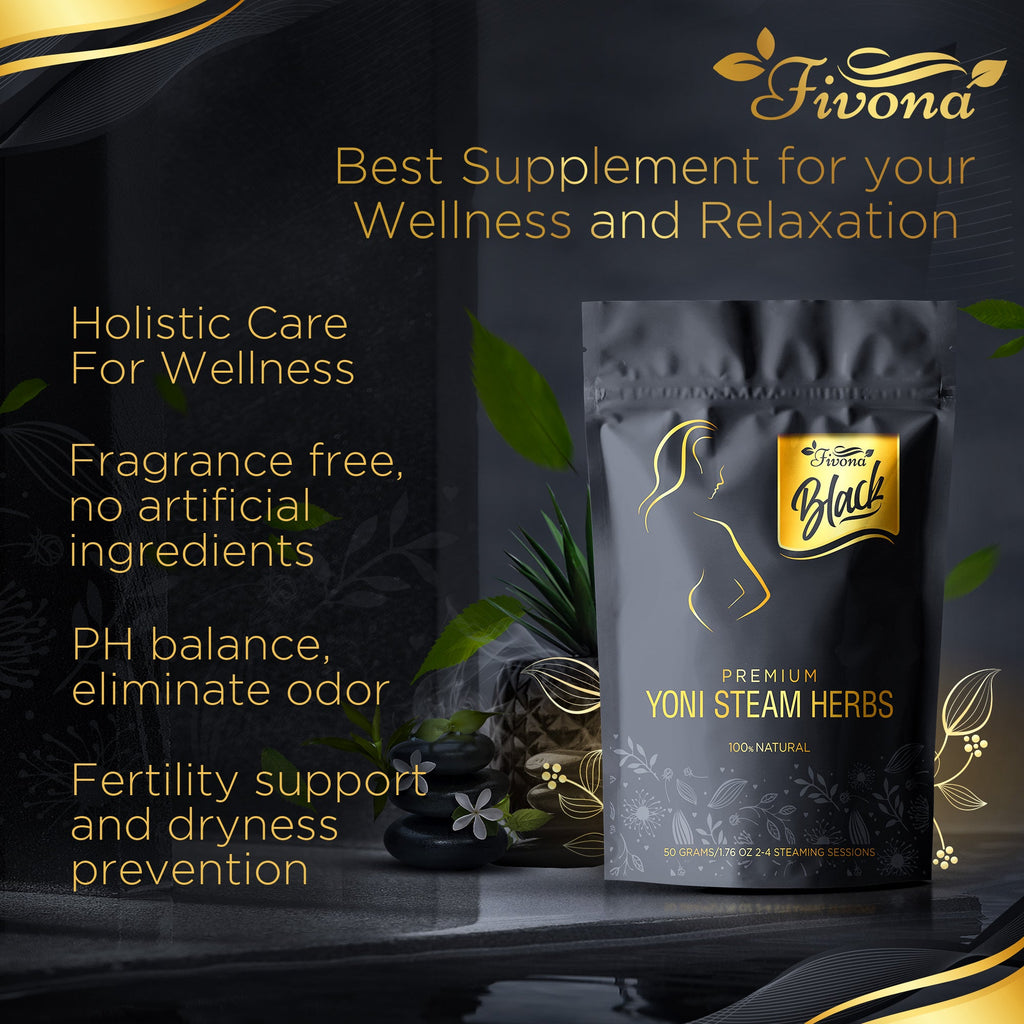Yoni Steam Herbs | Premium Black | 1.76oz