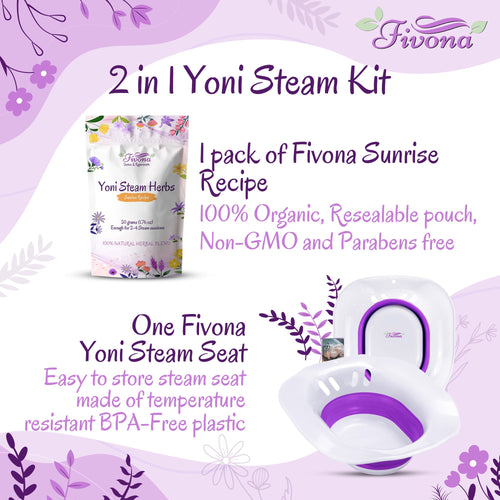 2 in 1 Yoni Steaming Kit
