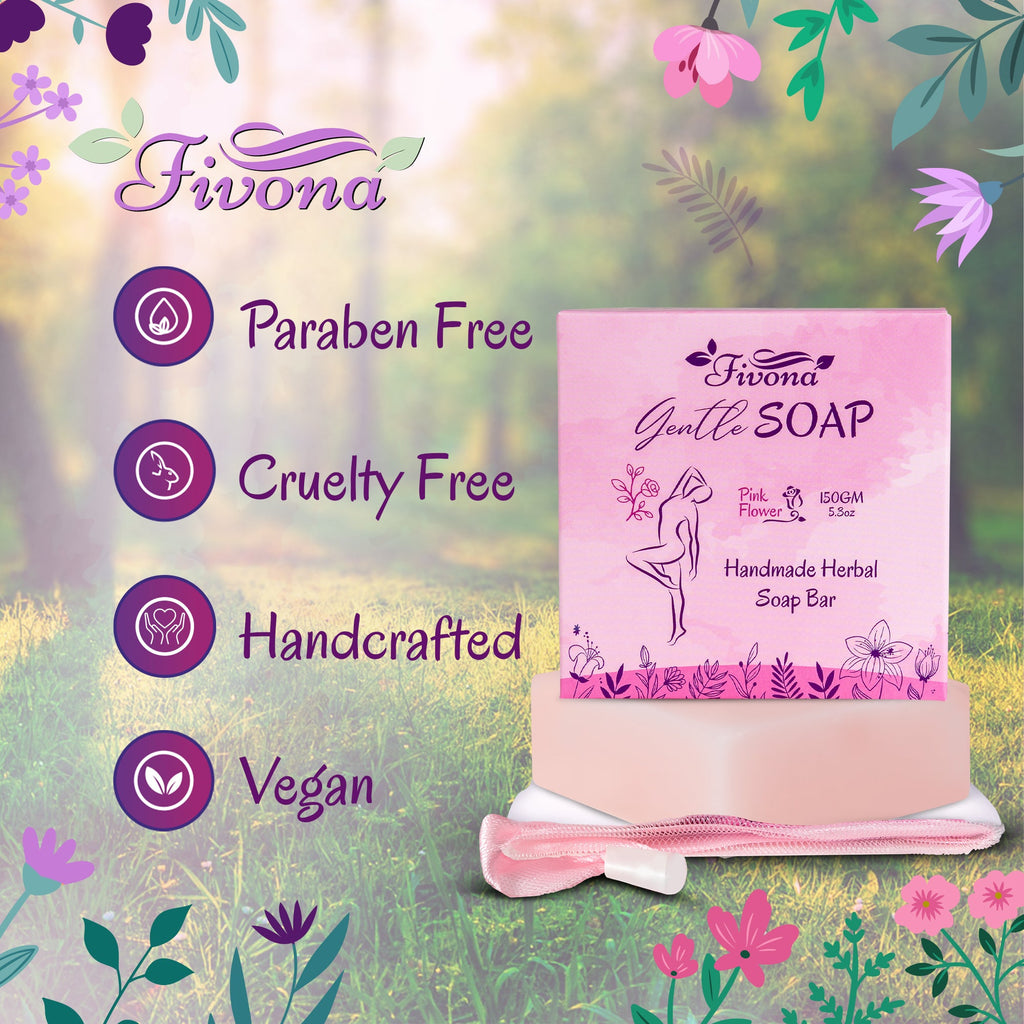 Gentle Yoni Soap | Pink Flower | 5.3oz