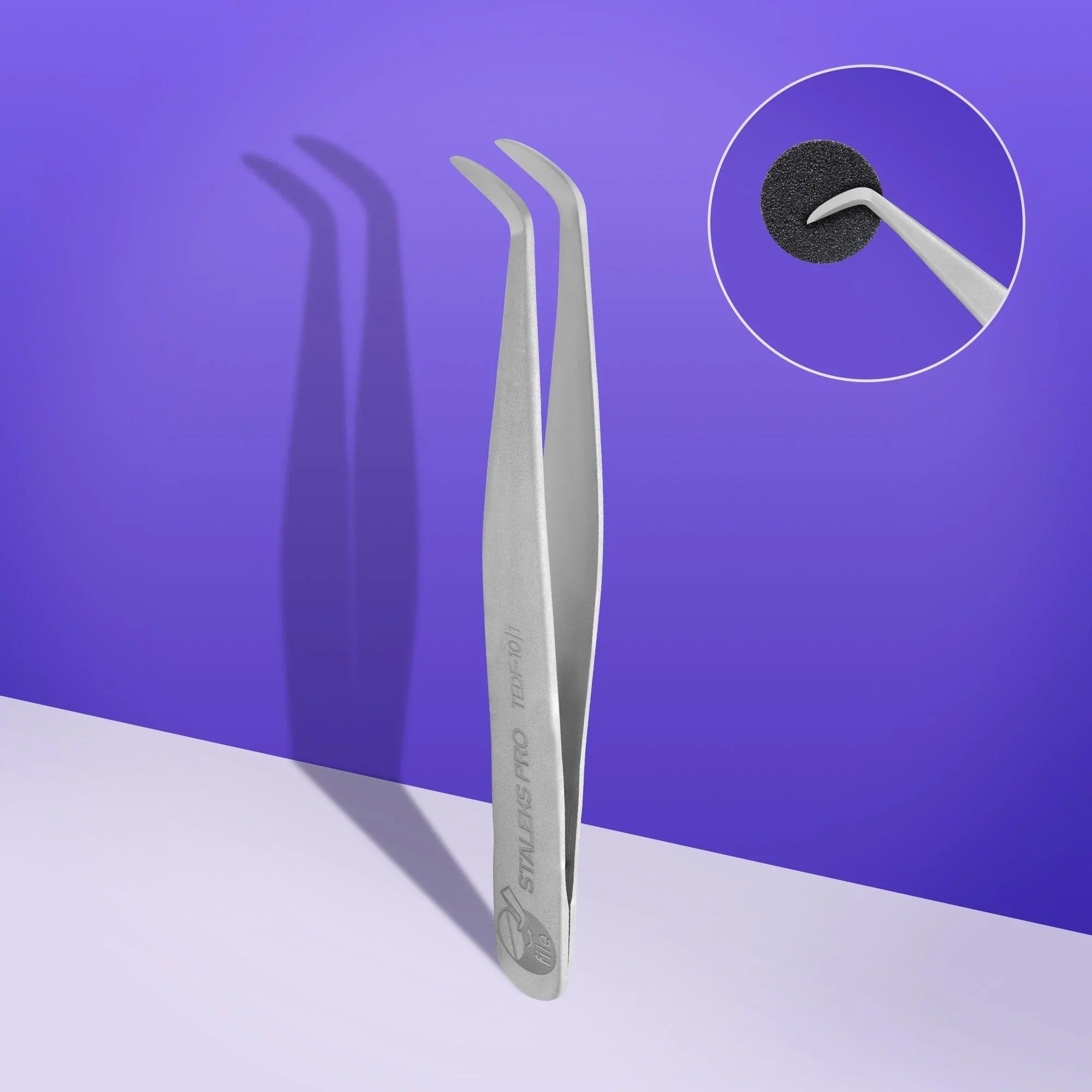 STALEKS - Tweezers for disposable files removal EXPERT 10 TYPE 1- TEDF-10/1