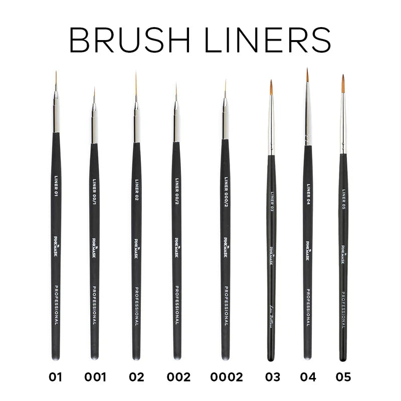 Pink Mask - Gel Brush Liner 000/2