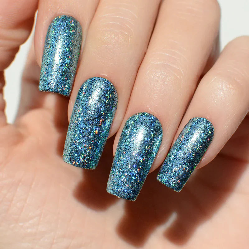 Pink Mask - Holographic Glitter #4