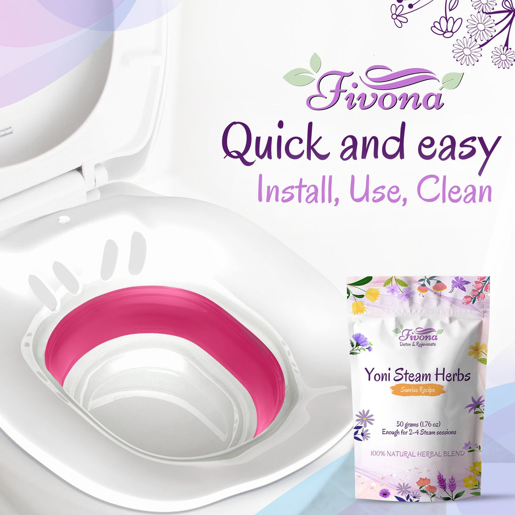 2 in 1 Yoni Steaming Kit